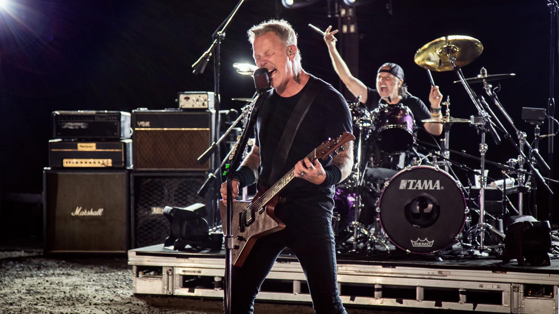 Así fue el primer ‘Drive-In’ concierto de Metallica