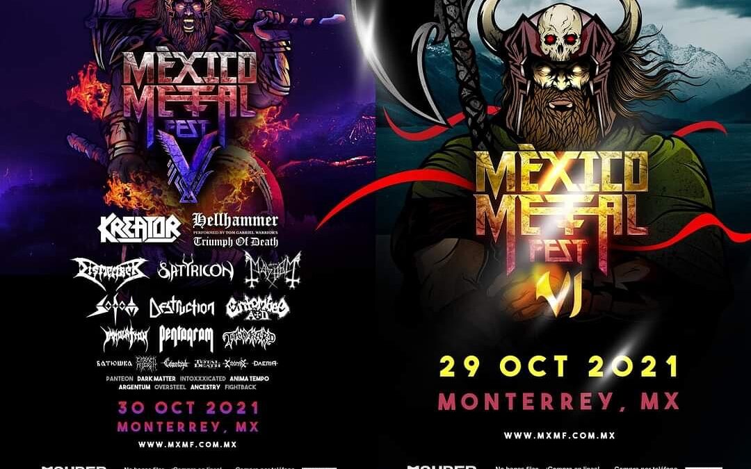 Pospuesto no es todo, tendremos 2 días de México Metal Fest