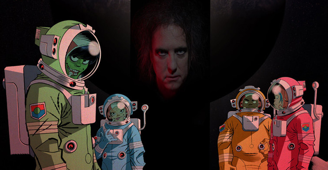 Gorillaz y Robert Smith, una combinación cósmica