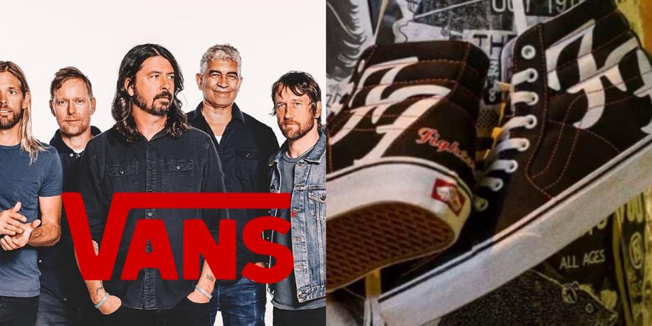 Foo Fighters lanza vans especiales por 25 aniversario Verikuu
